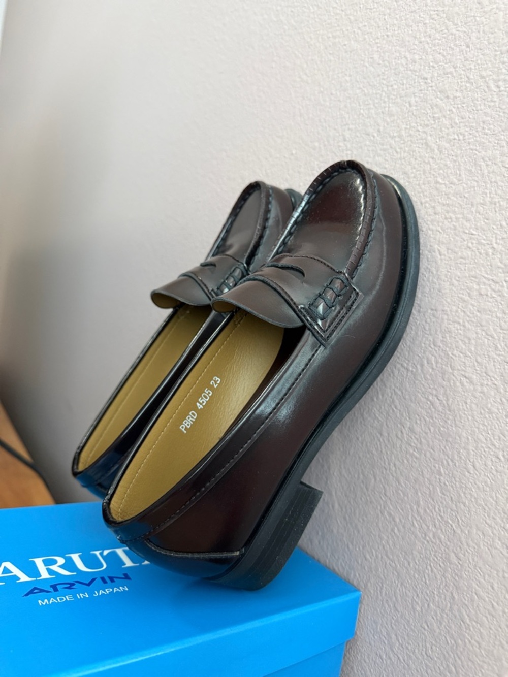 Women’s Classic Penny Loafers in Dark Brown - Picture 3 of 9